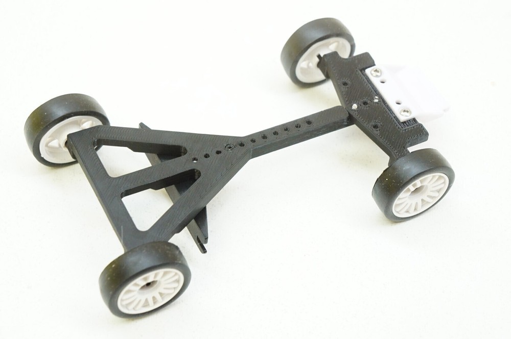 Display Rolling Dummy Chassis for Kyosho Mini-Z Bodies (Adjustable Wheelbase)