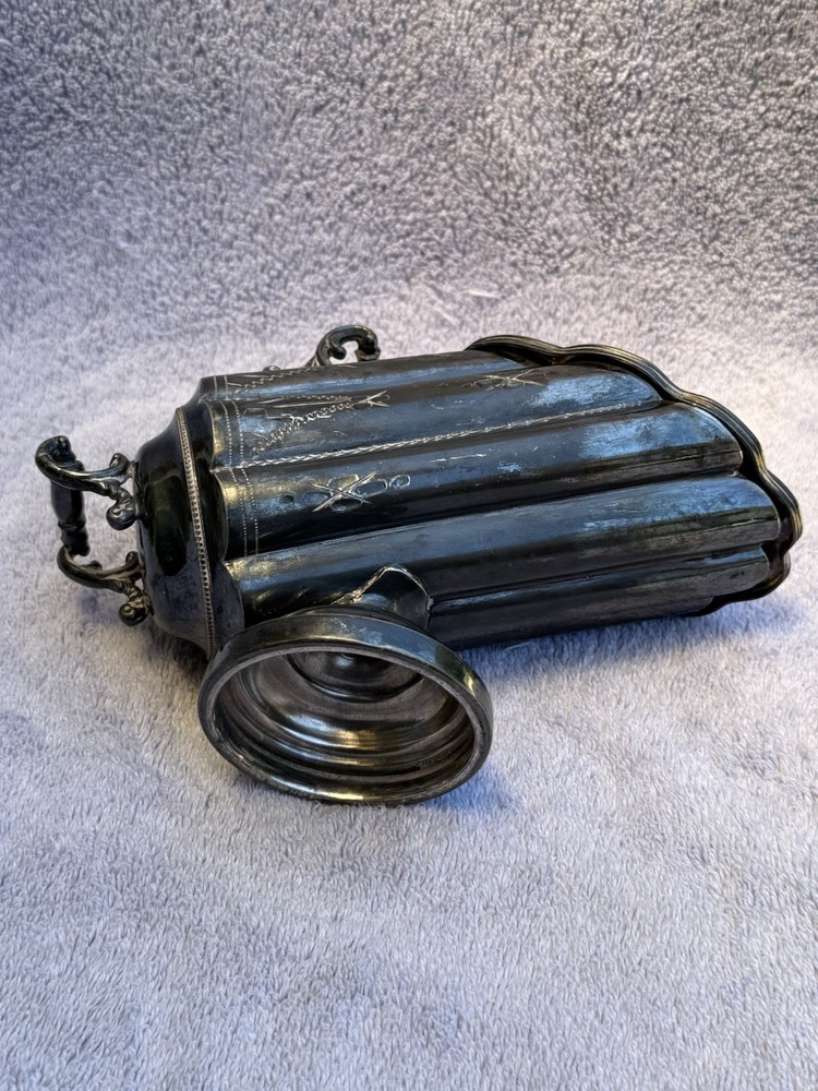 Vintage Silver Plated Sheffield sugar scuttle