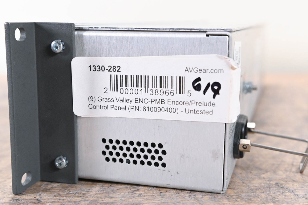 Grass Valley ENC-PMB Control Panel CG00531