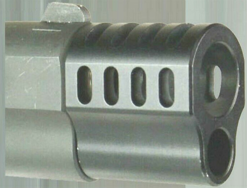 DB TAC 1911 .45 ACP Muzzle Brake Compensator Anodized Silver
