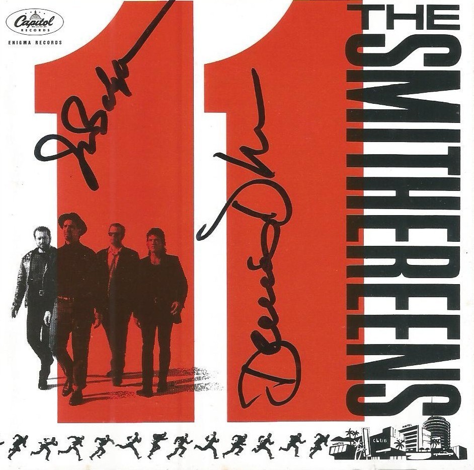 The Smithereens Autographed 11 CD (Signed By 2)