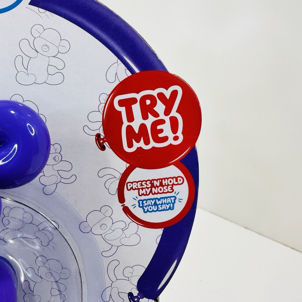 Squeakee Minis Pets Billo Monkey – Helium Voice Chat Back 2019 NOS READ