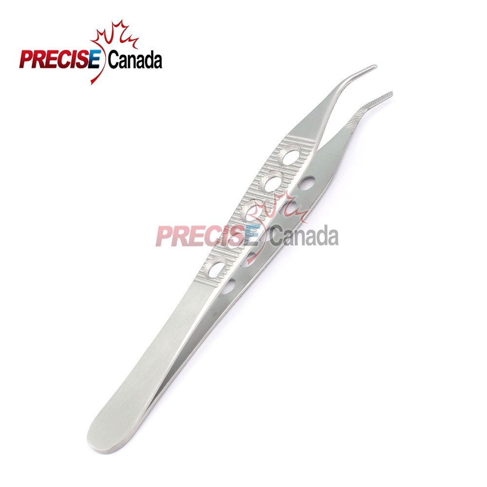 O.R AUTOCLAVABLE ADSON DRESSING PLASTIC SURGERY FORCEPS 6" CURVED