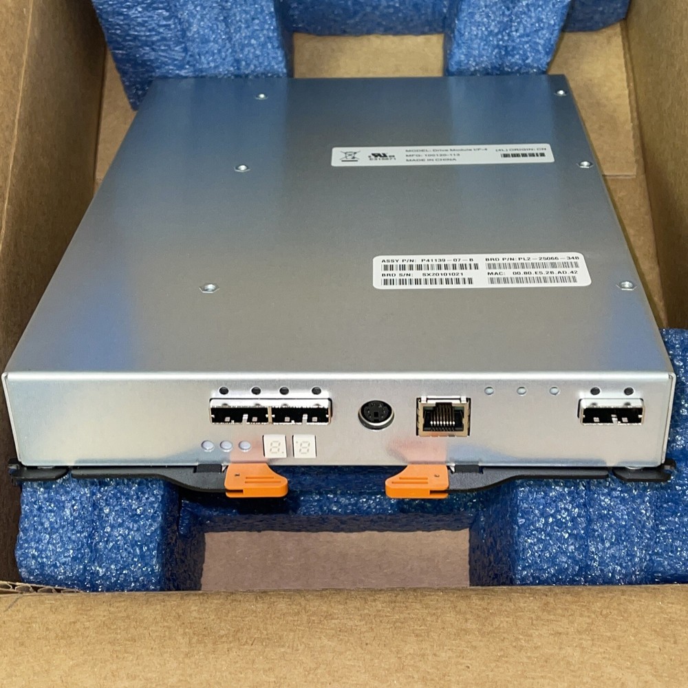 NetApp PN:E2600A-2GB-R6 CONTROLLER DRIVE MODULE I/F-4 100120-113