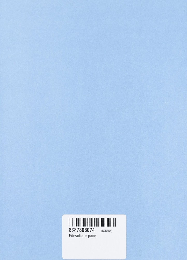 I. Malaguti Filosofia e pace (Paperback) (UK IMPORT)