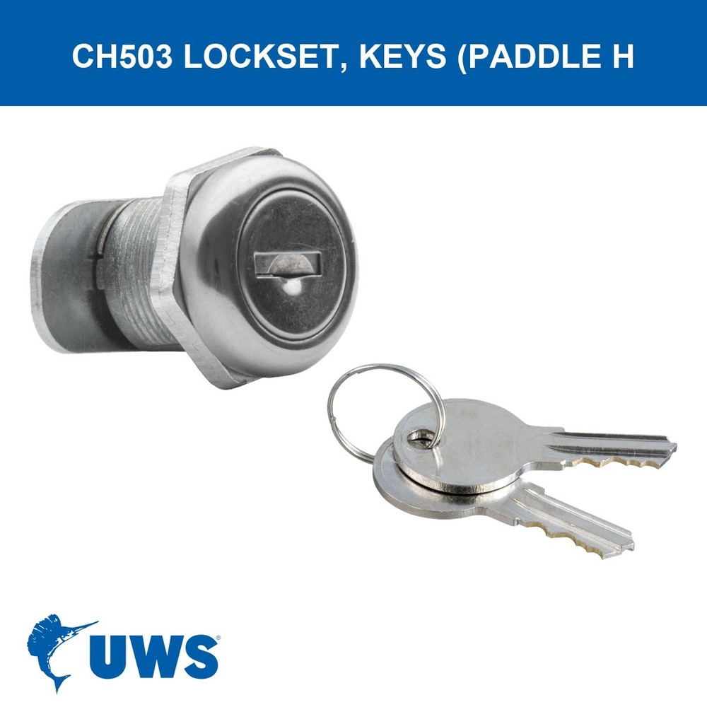 003-CH503CYLNDR Paddle Handle Lock Cylinder & Keys