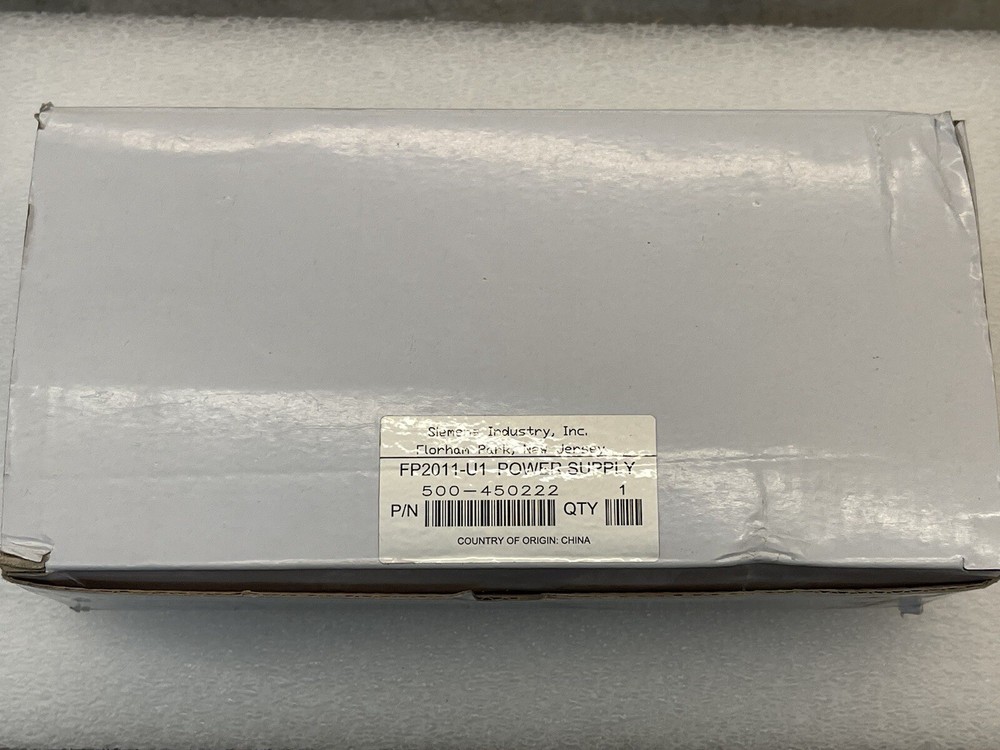 SIEMENS FP2011-U1 REGULATED POWER SUPPLY