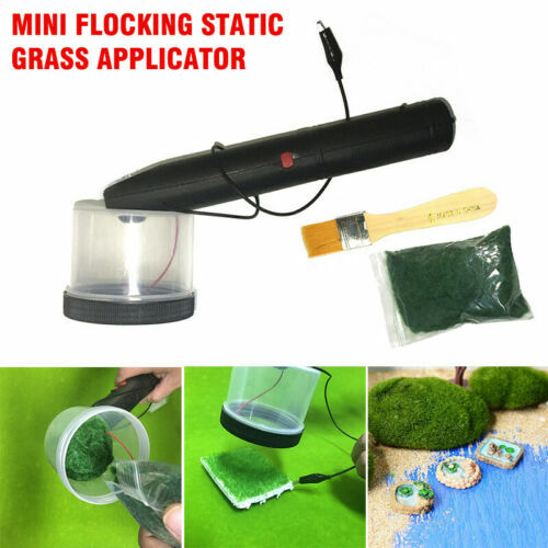 Mini Flocking Machine Static Grass Applicator Scenic Modelling Grass Master