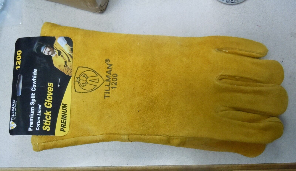 Tillman 1200 Large Premium Side Split Cowhide Stick Welding Glove