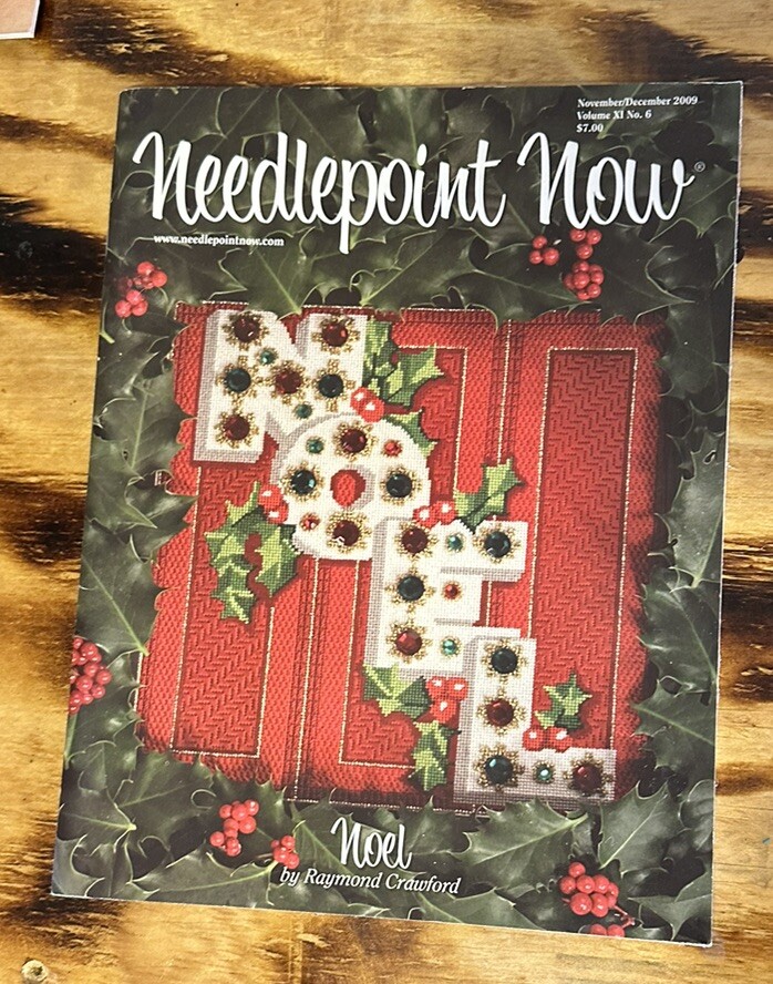 4 NEEDLEPOINT NOW Magazine Issues Patterns Charts Project Read Description