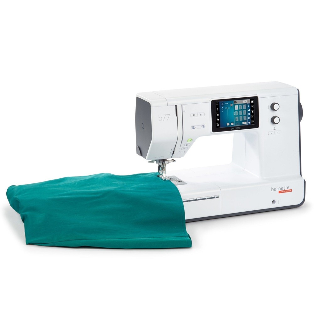 Bernette B77 Deco Sewing & Quilting Machine Bundle with 100 Thread Spools