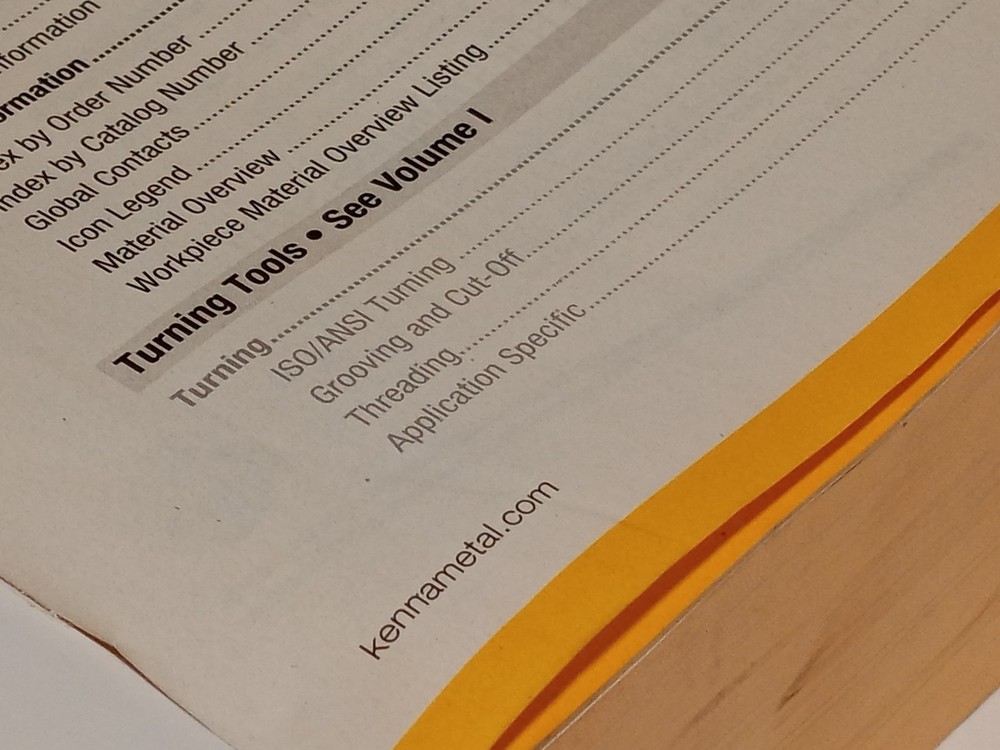 Kennametal Master Catalogs 2018: Volume One/ Turning; Volume Two/ Rotating Tools