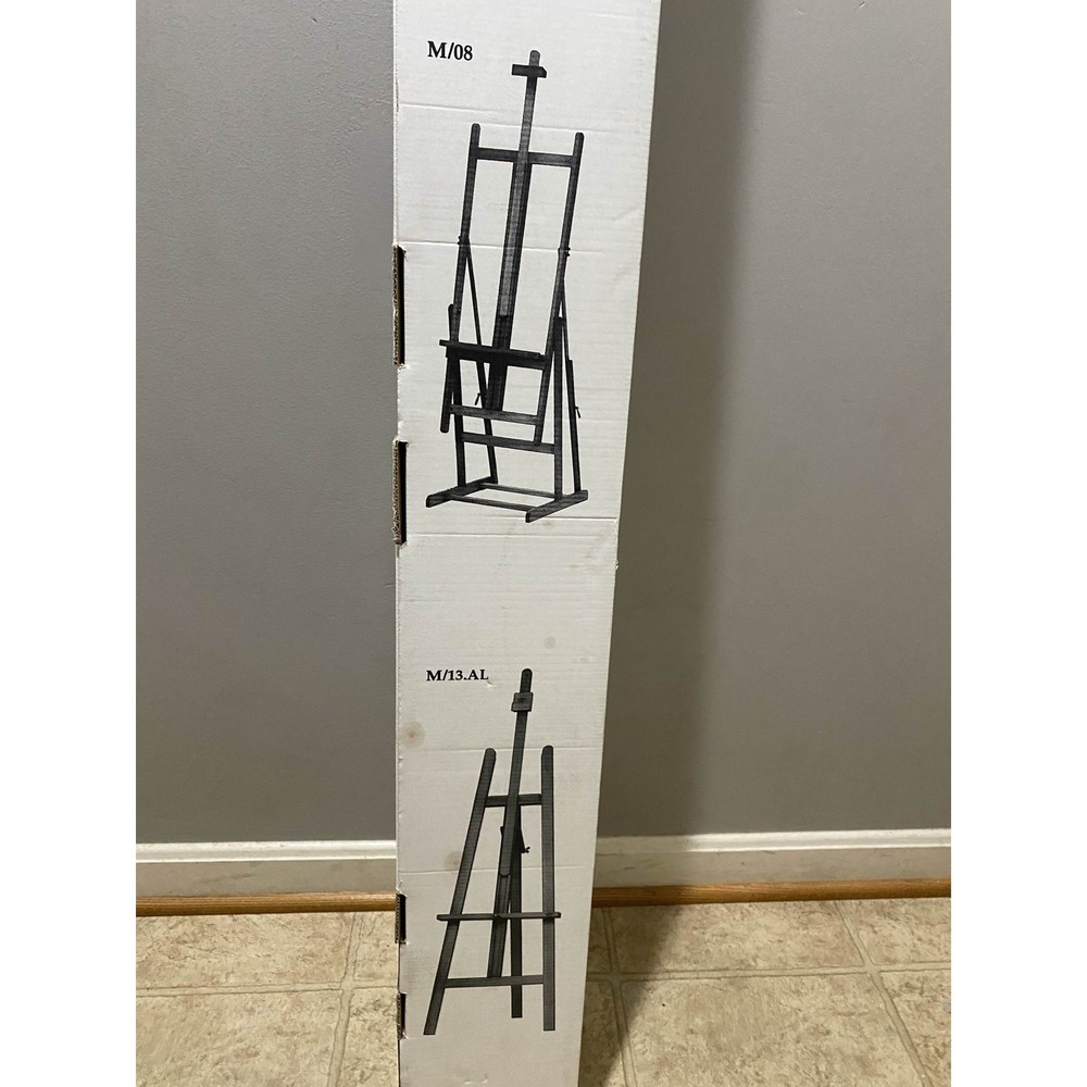 Mabef Studio Easel M/08 Convertible (Made in Italy, Versatile, Indoor-Use)