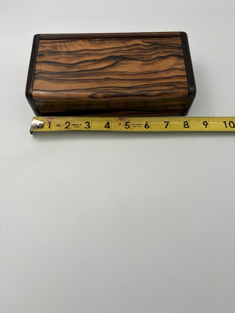 Rosewood Rectangular Stash Box Trinket Box