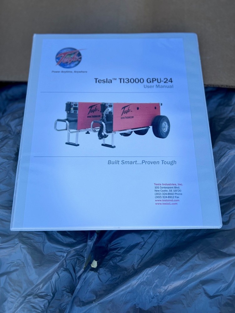 Tesla TI3000 GPU-24 | GROUND POWER UNIT | 2020 Teslaind