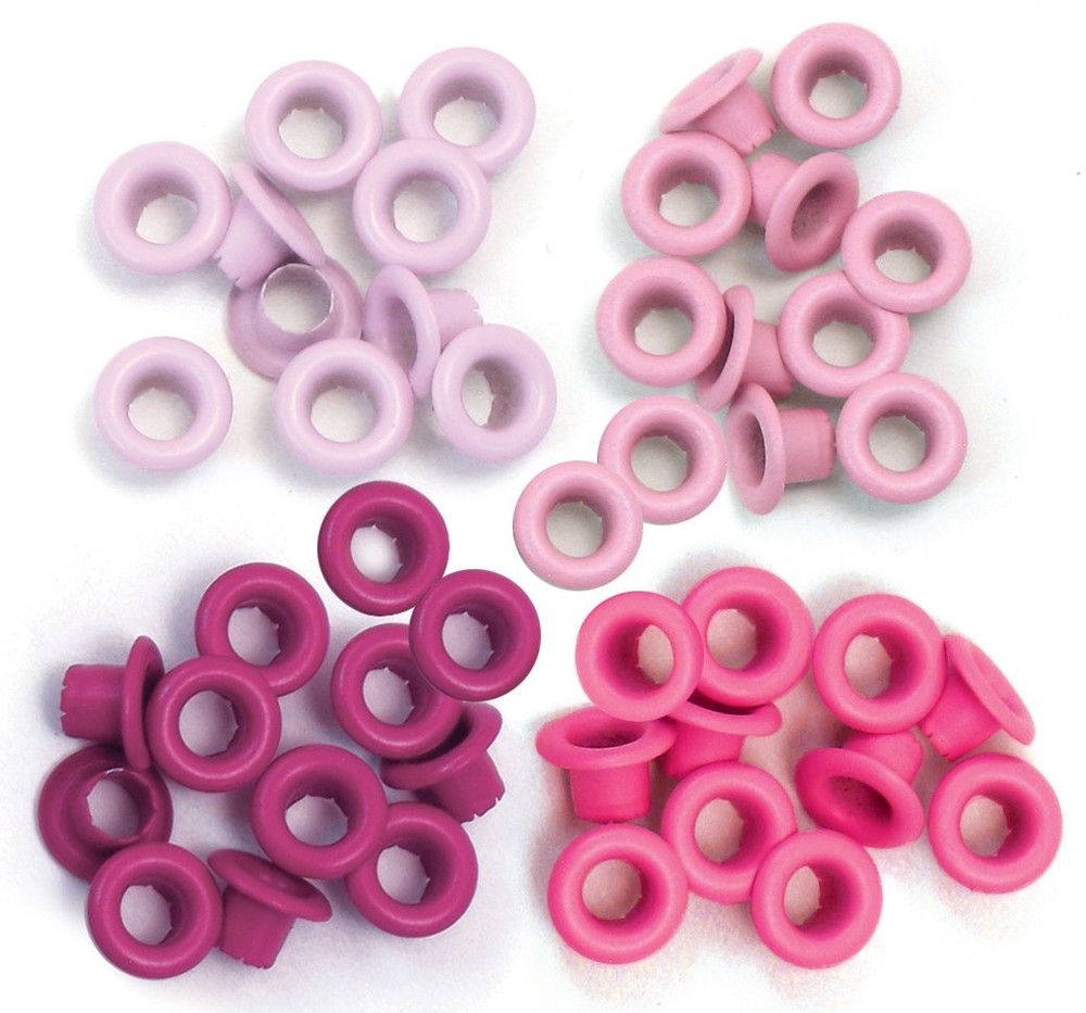 We R Eyelets Standard 60/Pkg-Pink Pink