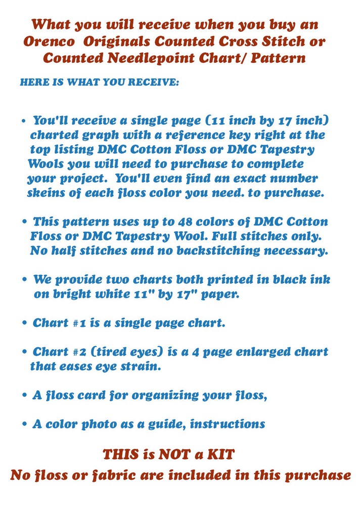 The Wave by ERTE, Romain de Tirtoff Counted Cross Stitch Pattern Chart Pattern