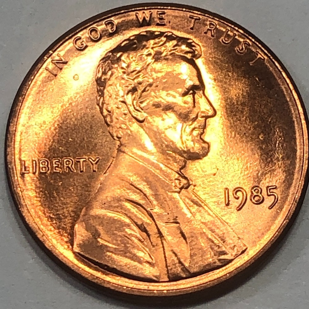 1985 P -  Lincoln Memorial Cent