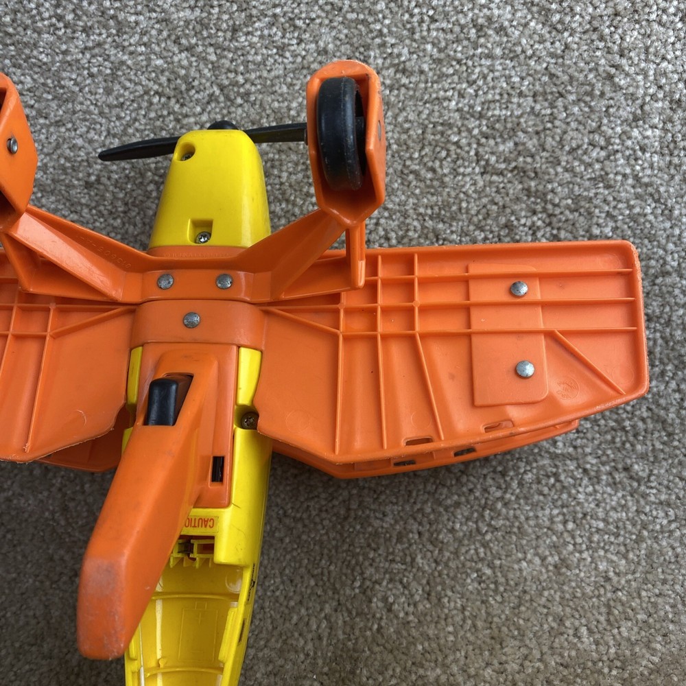 Vintage TONKA Fall Guy Stunt Biplane