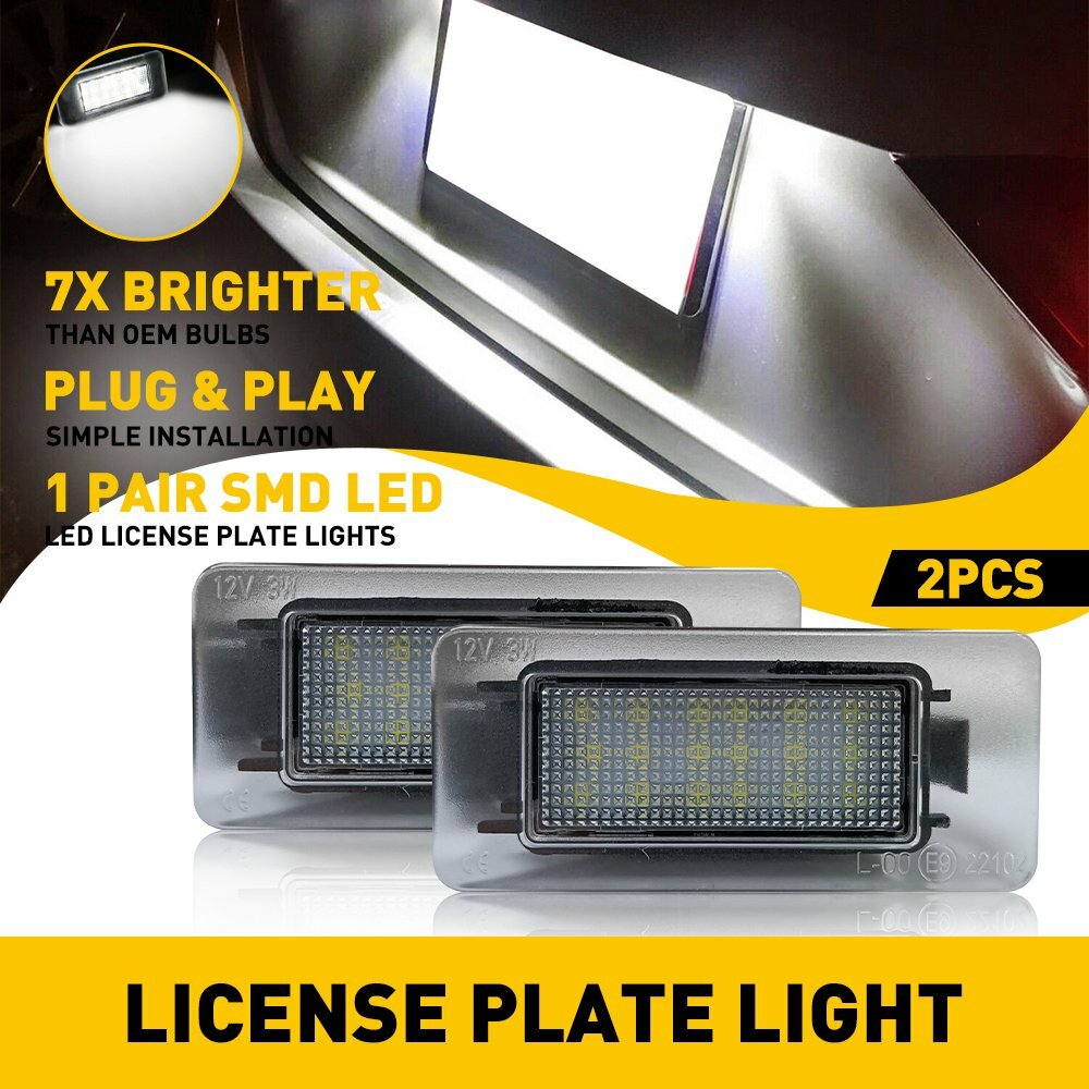 LED License Plate Tag Light 6000K For 2019/20-up Nissan Altima Sentra Versa GUS