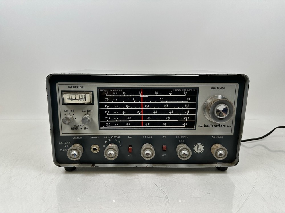 HALLICRAFTERS SX-140 HAM Communications Receiver