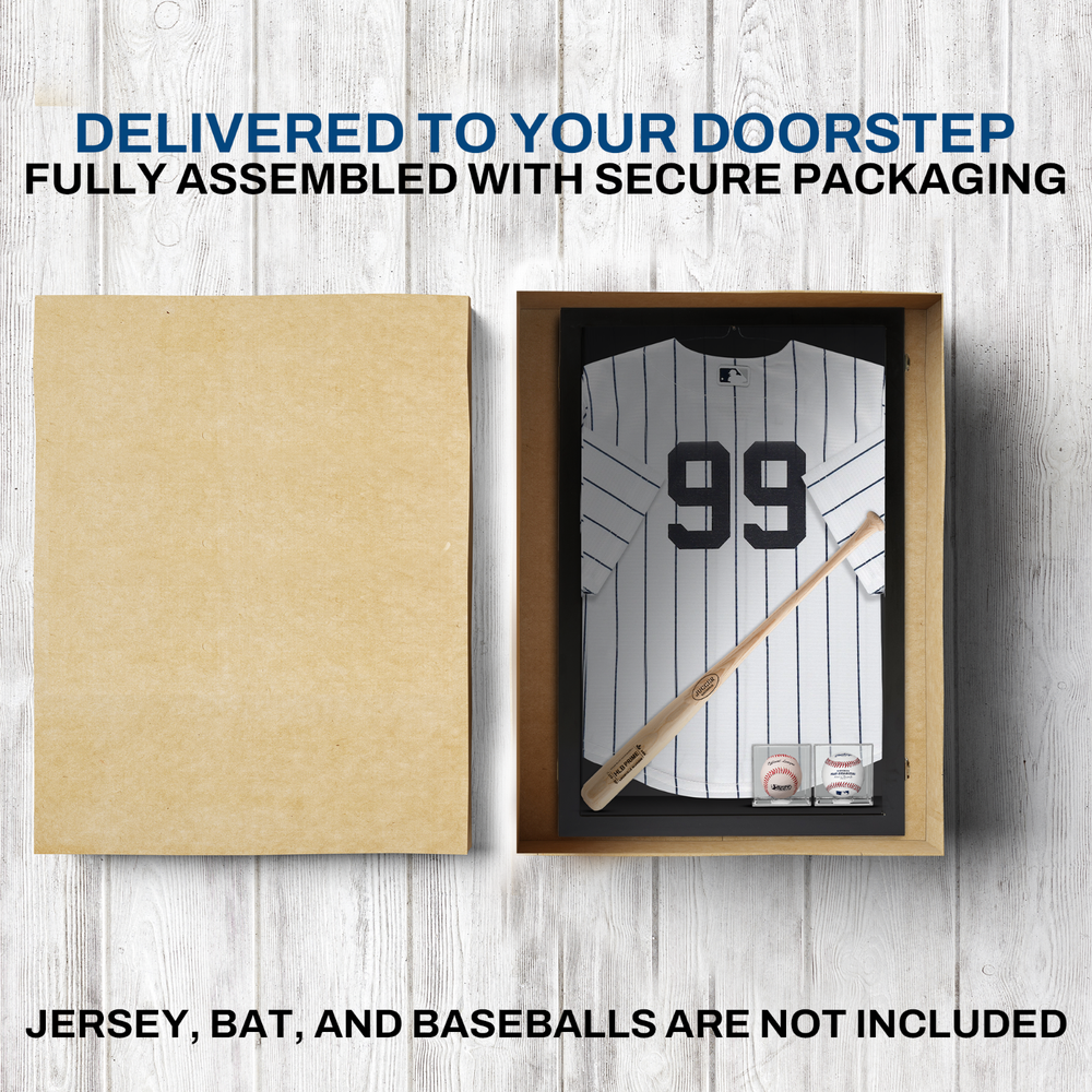 Jersey Display Case / Large Display/ Baseball Display / Bat Display / USA MADE!