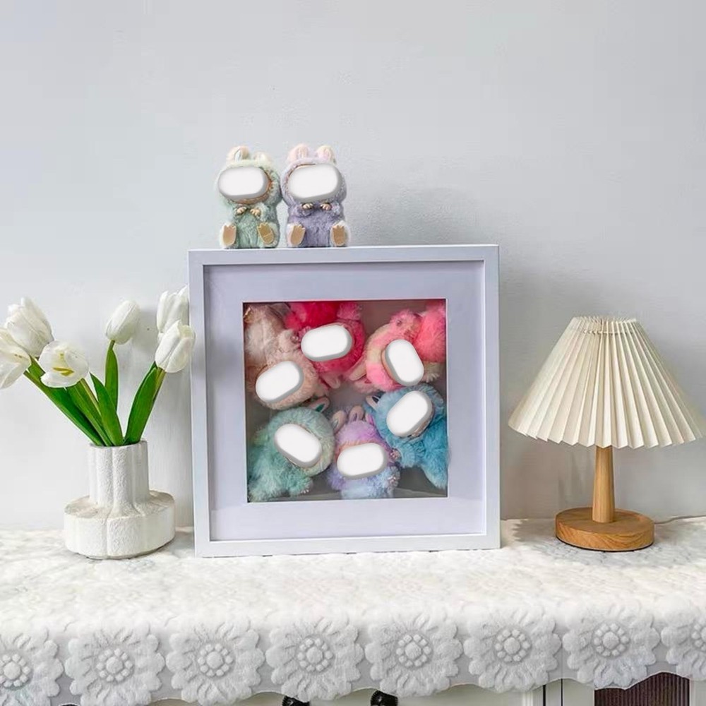Designed for Labubu Shadow Frame, Labubu Display Case, Doll & Figure Storage ...