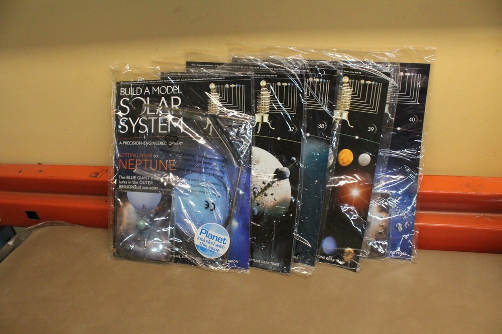 Build A Precision Mechanical Solar System by Eaglemoss Sealed Issues #36-40