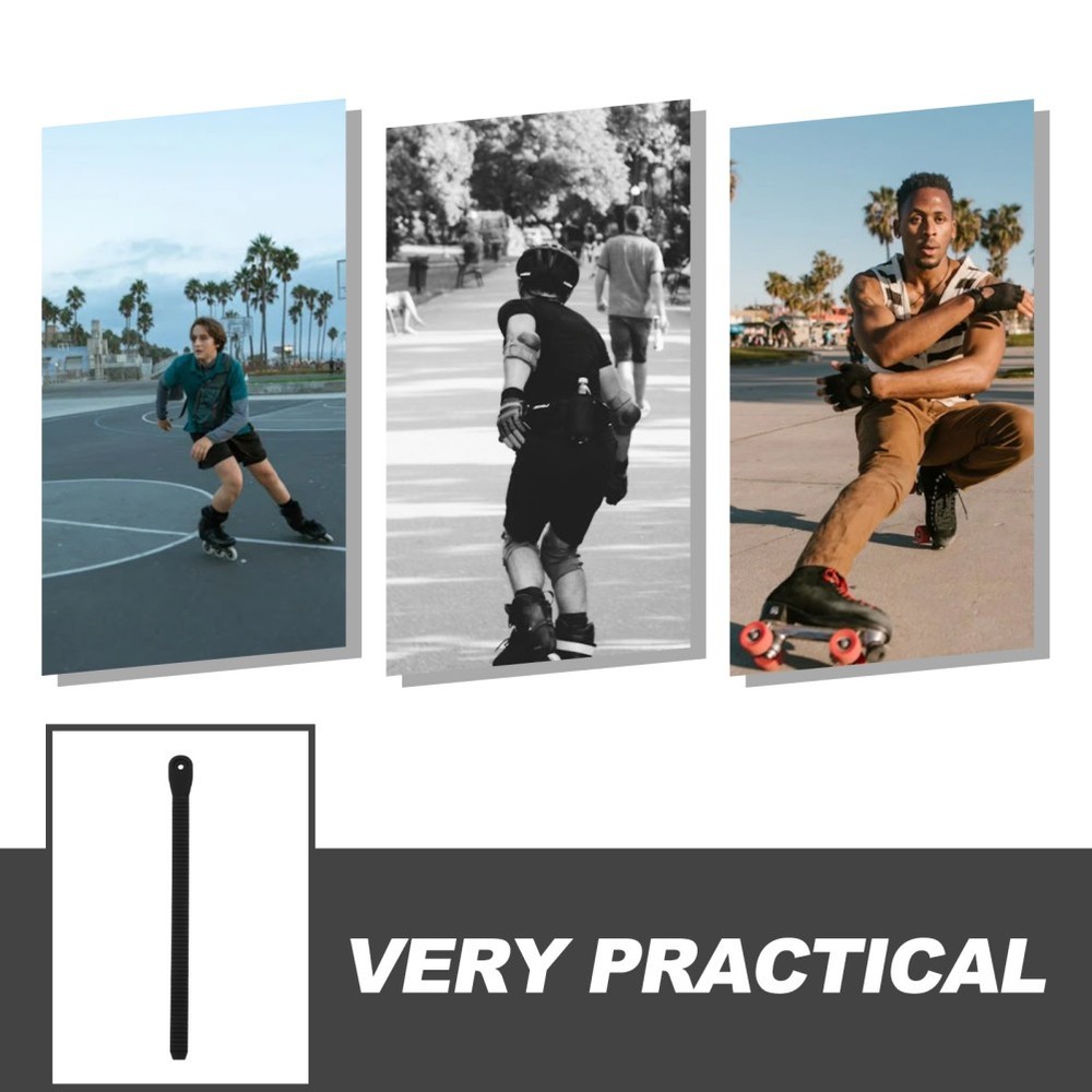 4 Pcs Plastic Snowboard Strap Parts for Roller Skates