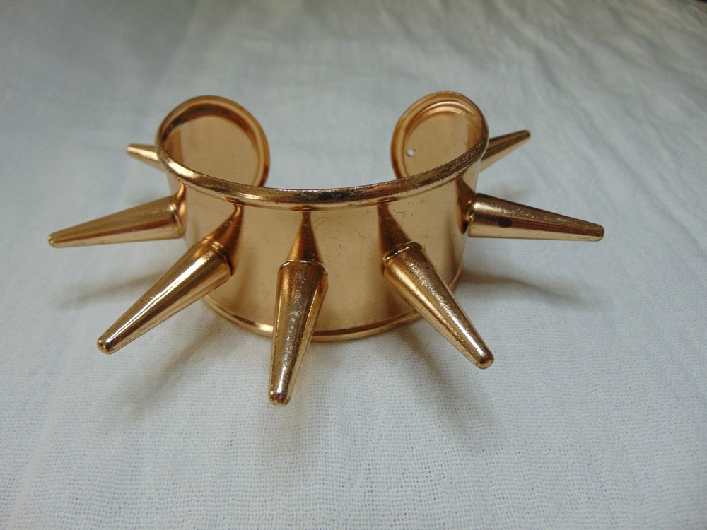 DC Comics signed Harley spiked cuff bangle bracelet