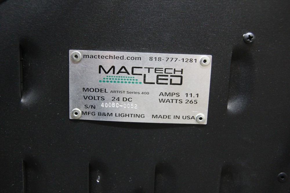 MacTech LED Artist Series 400BC Bi-Color Studio Light Panel