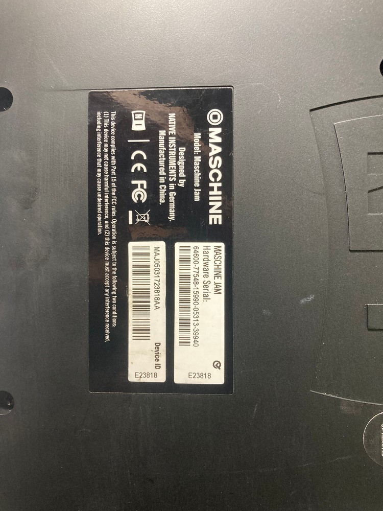 Native Instruments MASCHINE JAM Production & Performance MIDI Controller Used