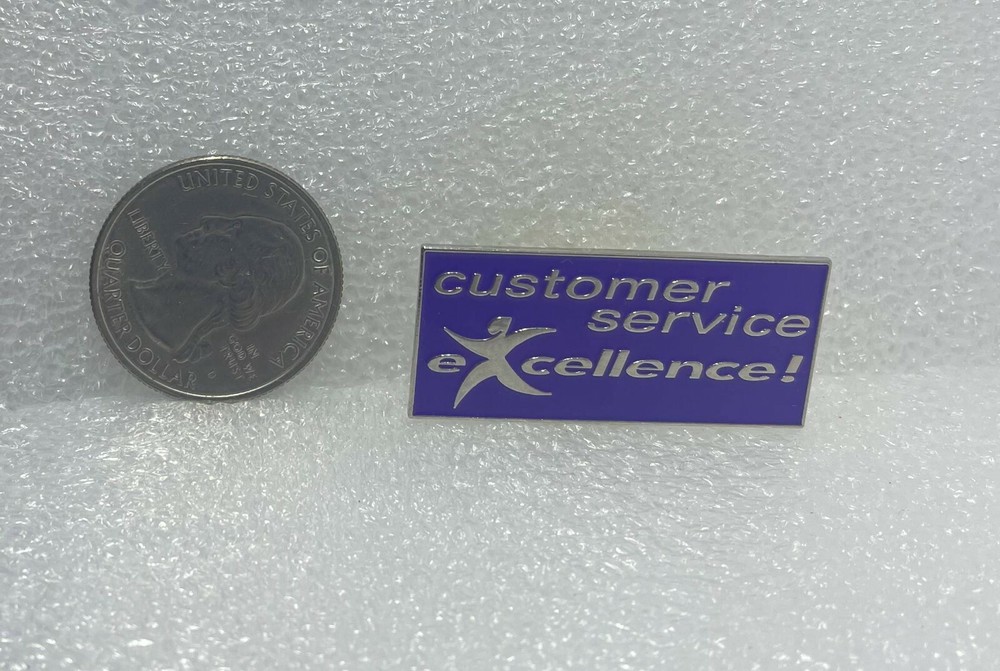 Customer Service Excellence Pin