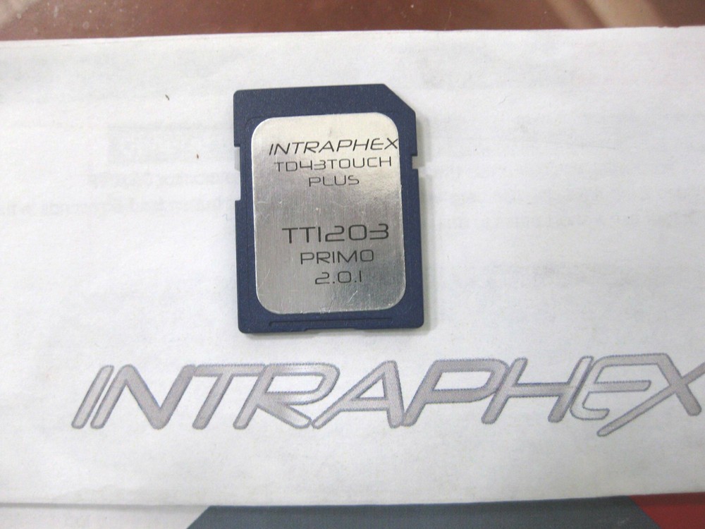 Intraphex Directus GPS navigation map card to select