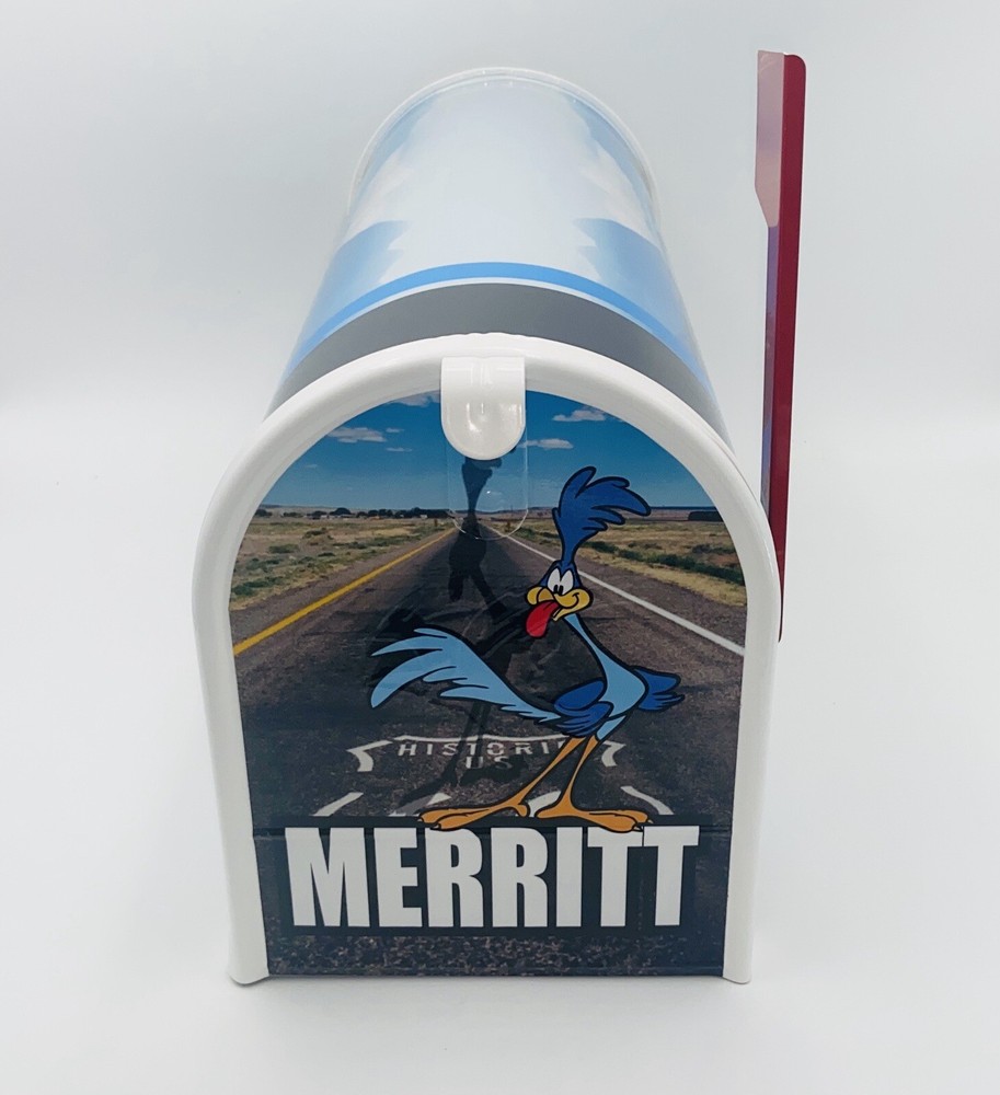Roadrunner Custom Mailbox, Gift for dad, Personalized gift for Mom,