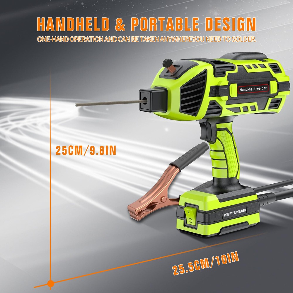 YesRight Portable 110V 120Amp ARC Welding Machine with 6 Current Adjustment