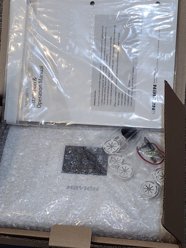 Navien PFMZ-04P-001 Zone Pump ControllerV2 (4 zones) for NCB/NFB/NHB with manual