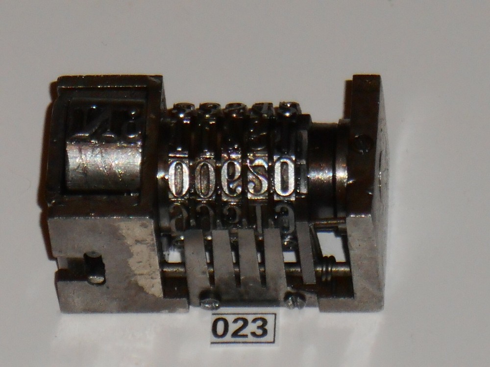 American Letterpress Numbering Machine | 023