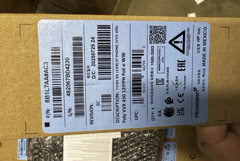 Poly (Plantronics + Polycom) Poly - VVX 450 Business IP Phone