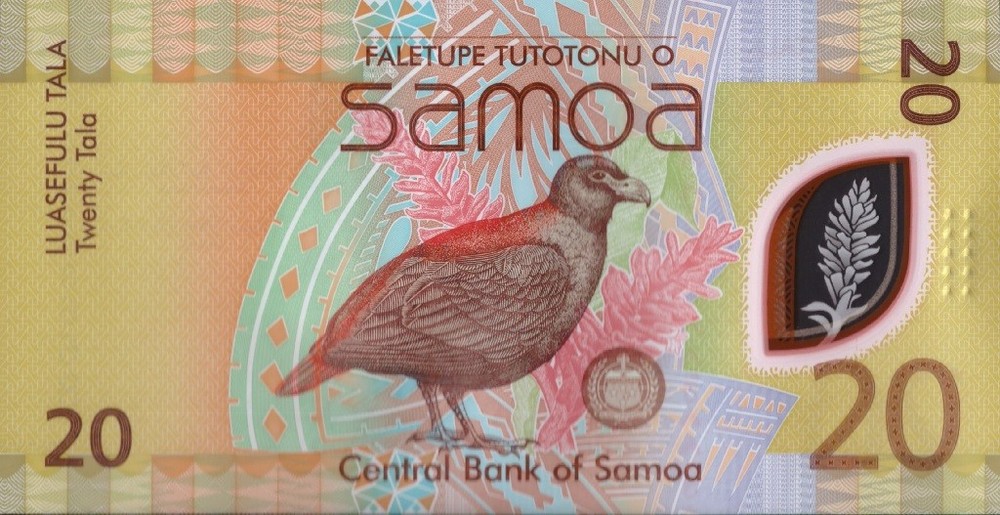 SAMOA 20 TALA 2023 P-49 UNC