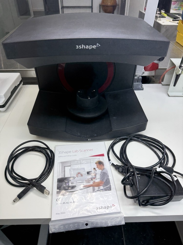 3Shape E1 Dental Desktop 3D Model Scanner for Dental Lab.