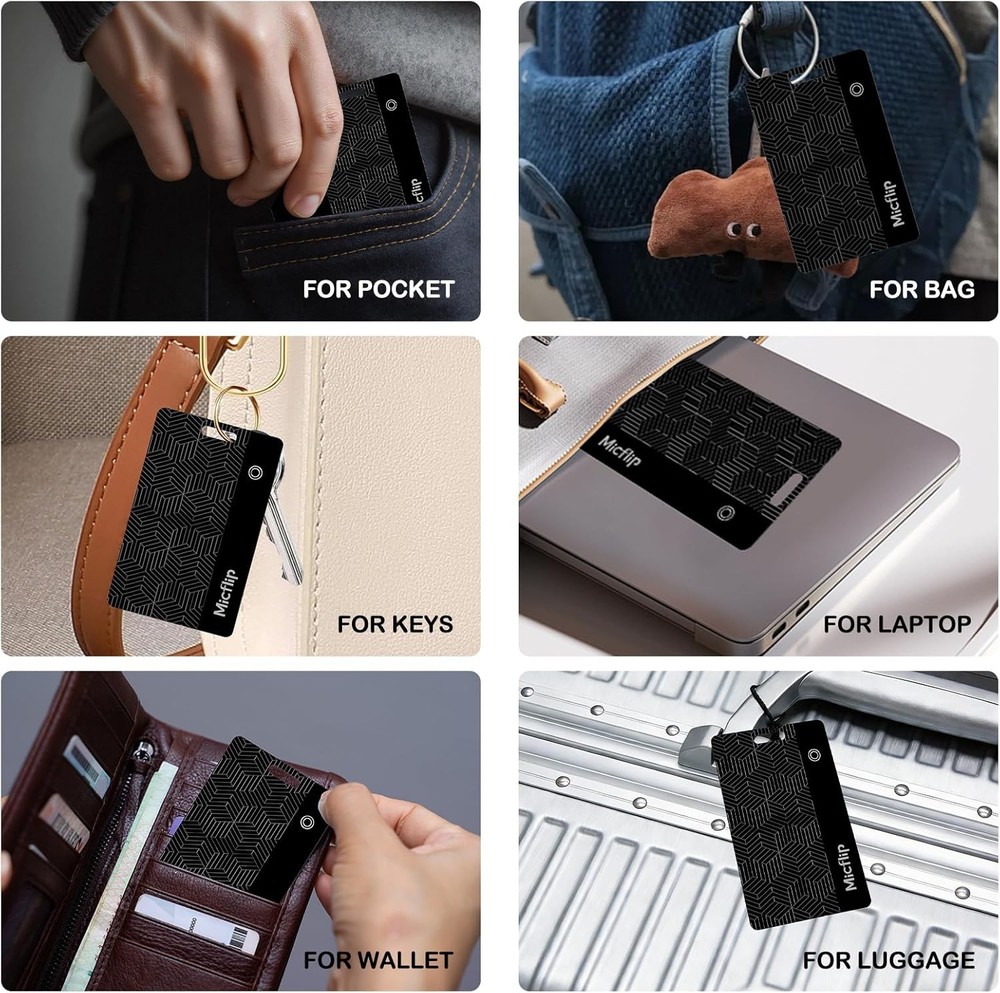 Wallet Tracker Card [Apple Mfi Certified] (Ios and Android) Bluetooth Tracker Ca