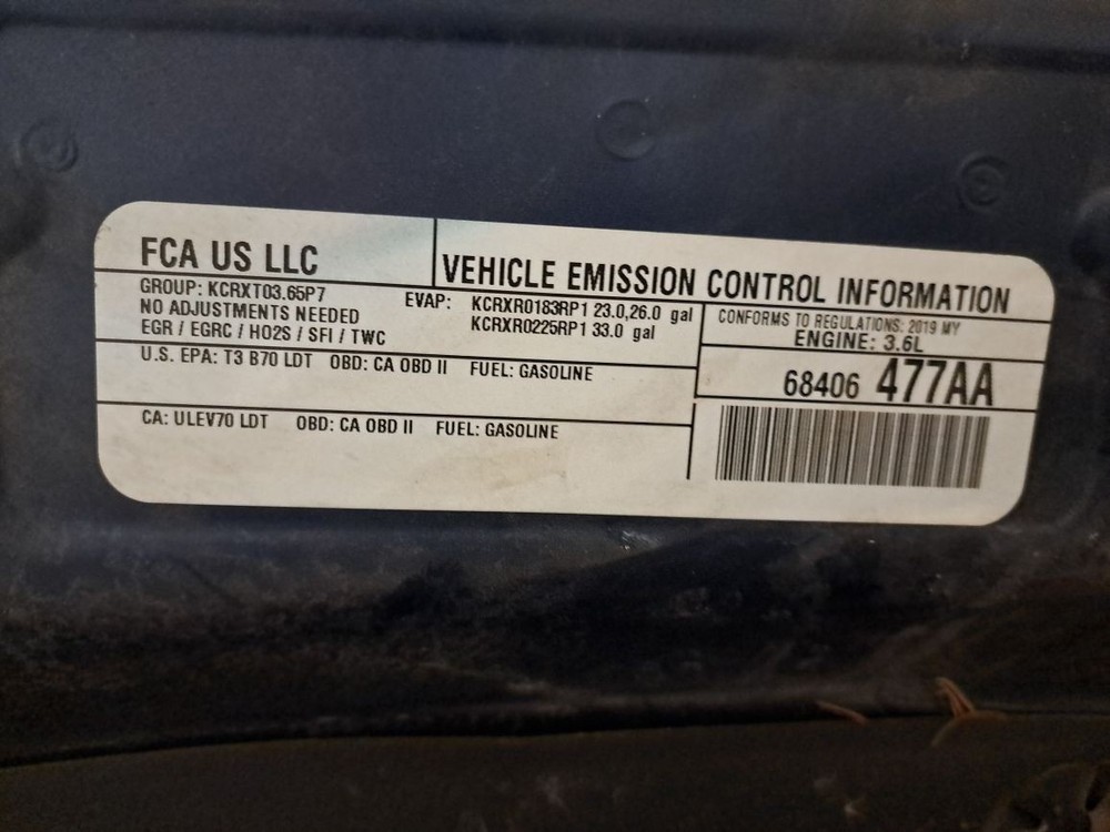 2019 Ram15new Engine Computer/Module Ecu/Ecm/Pcm Sku#4412874