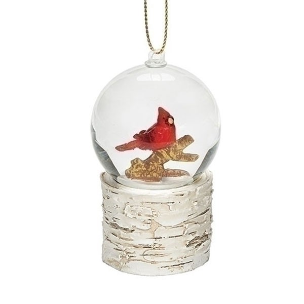 Cardinal 3 inch Dome Ornament