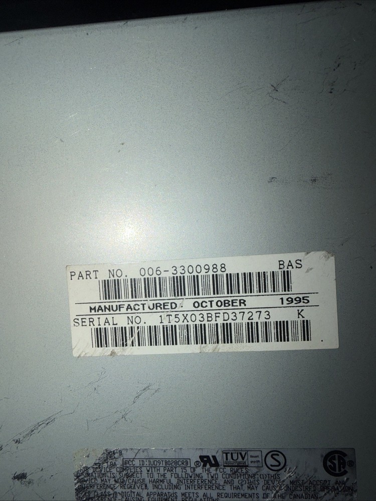 CD-ROM Drive Matsushita Untested