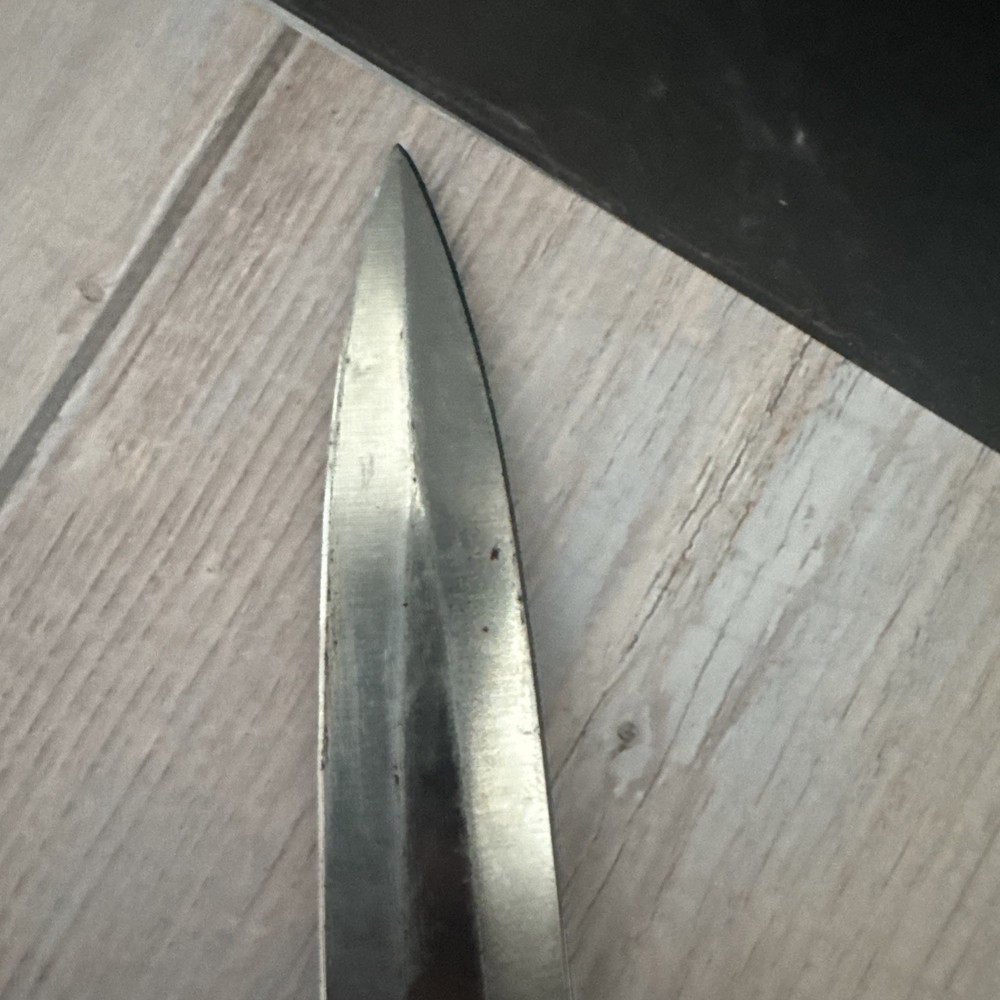 Stainless Steel Dagger Brown & Silver