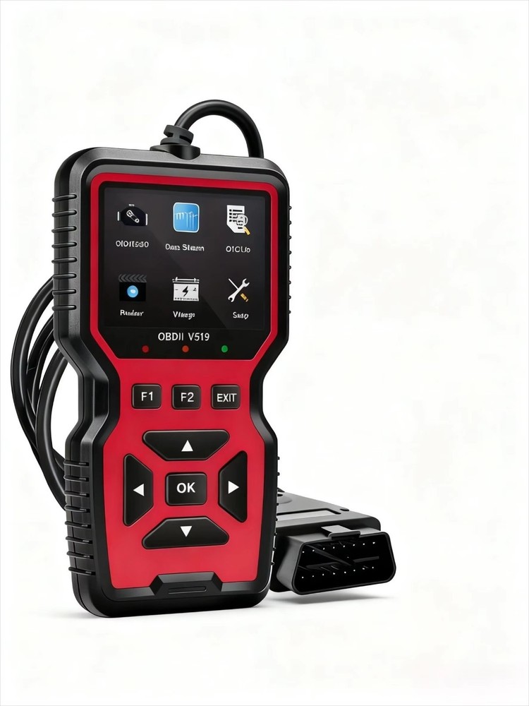 Professional OBD2 V519 Scanner - 2026 Upgraded OBDII + CAN Code Reader