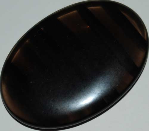 Black Lace Obsidian Palm Stone #7
