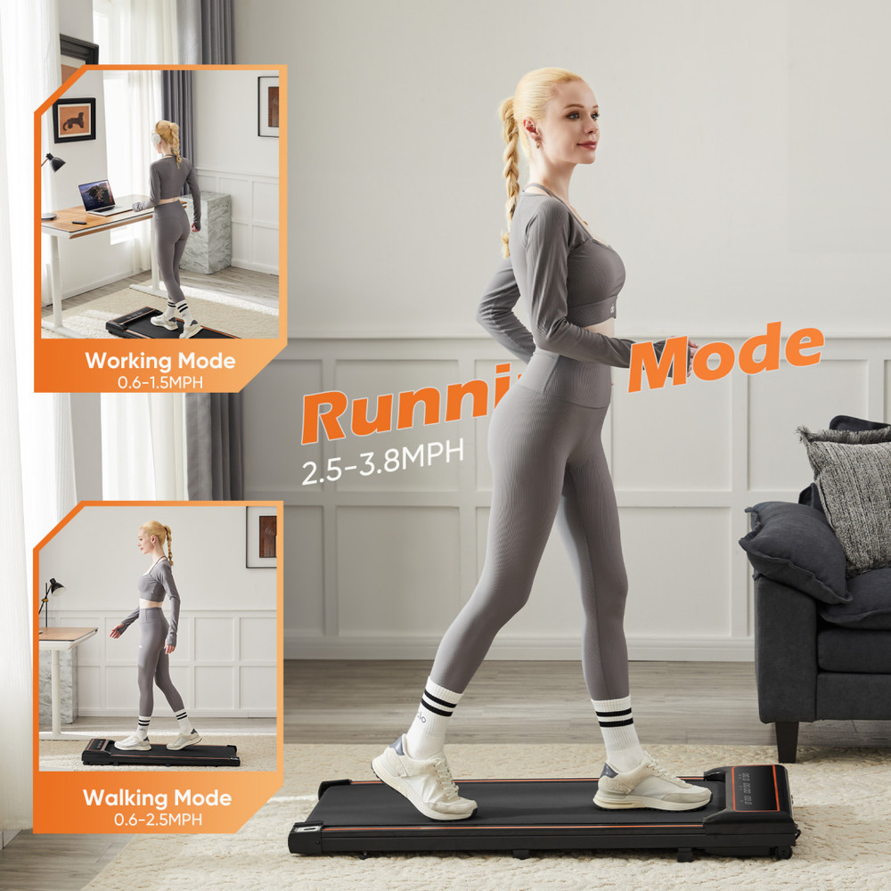 Walking Pad Treadmill - Compact & Portable Walking Pad, Quiet Operation, Adjusta