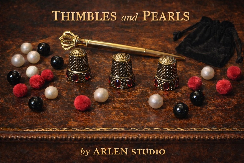 ARLEN STUDIO DIRECT. THIMBLES and PEARLS. Limited Edition.